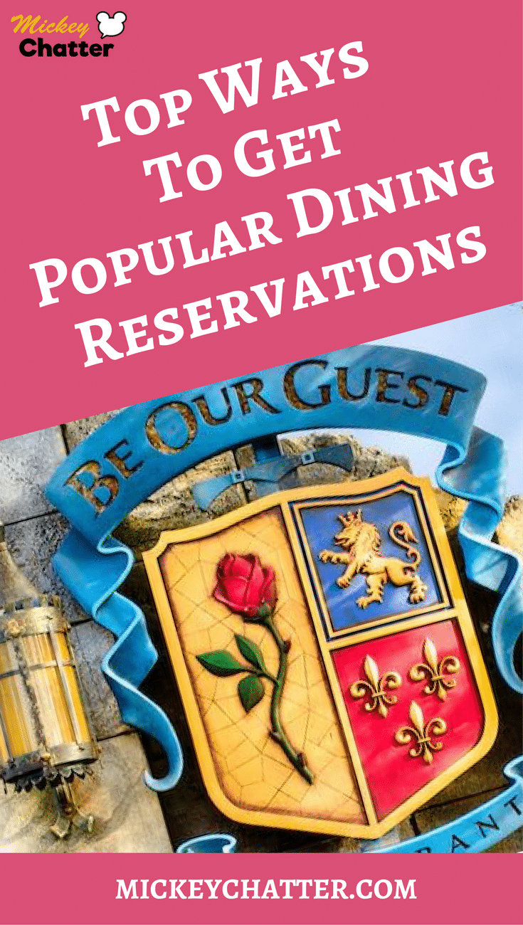 The secrets on how to get popular dining reservations at Disney World