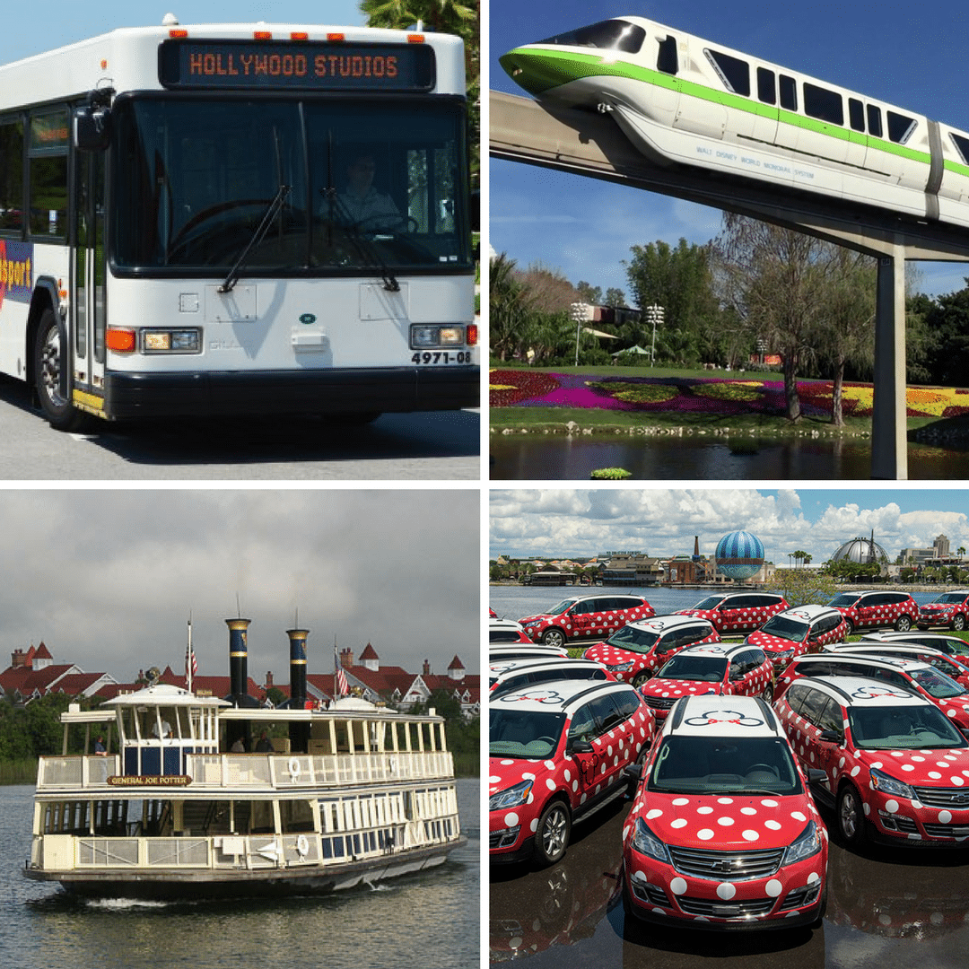 All the transportation options you have when staying at a Disney World resort