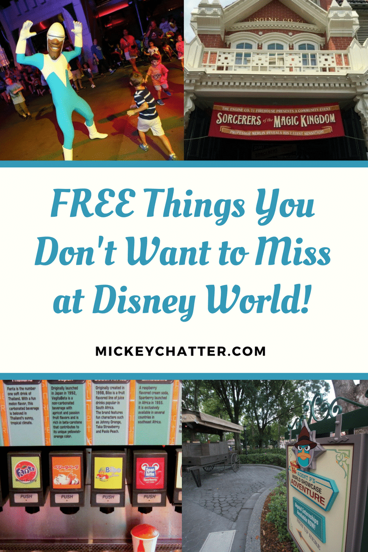 FREE at Disney World - don't miss out on these things!