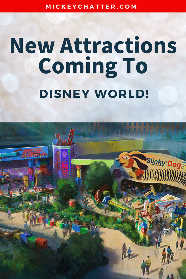 Get all the details on the new attractions coming to Disney World!
