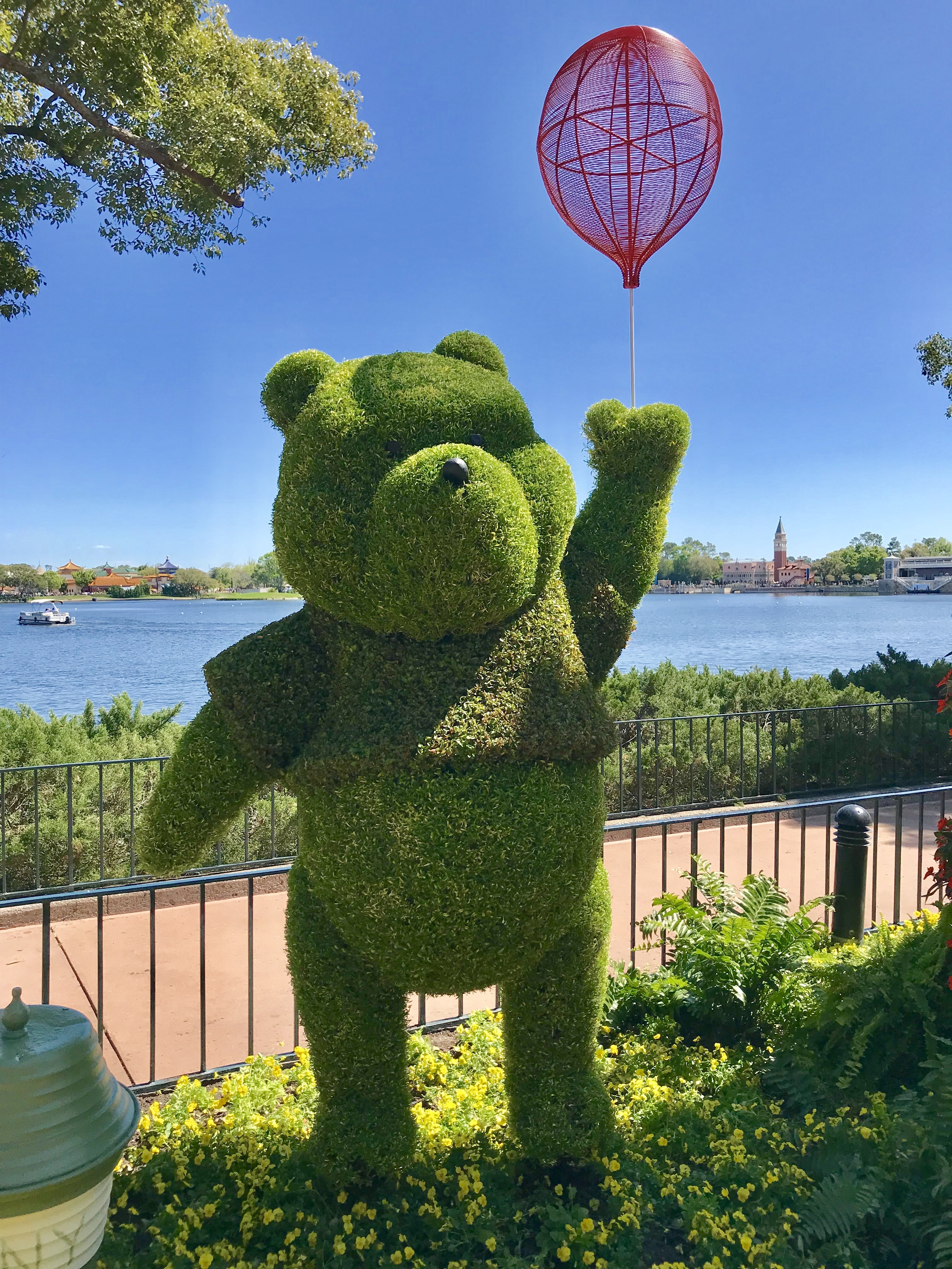 Winnie the Pooh at Epcot's 2018 Flower and Garden Festival