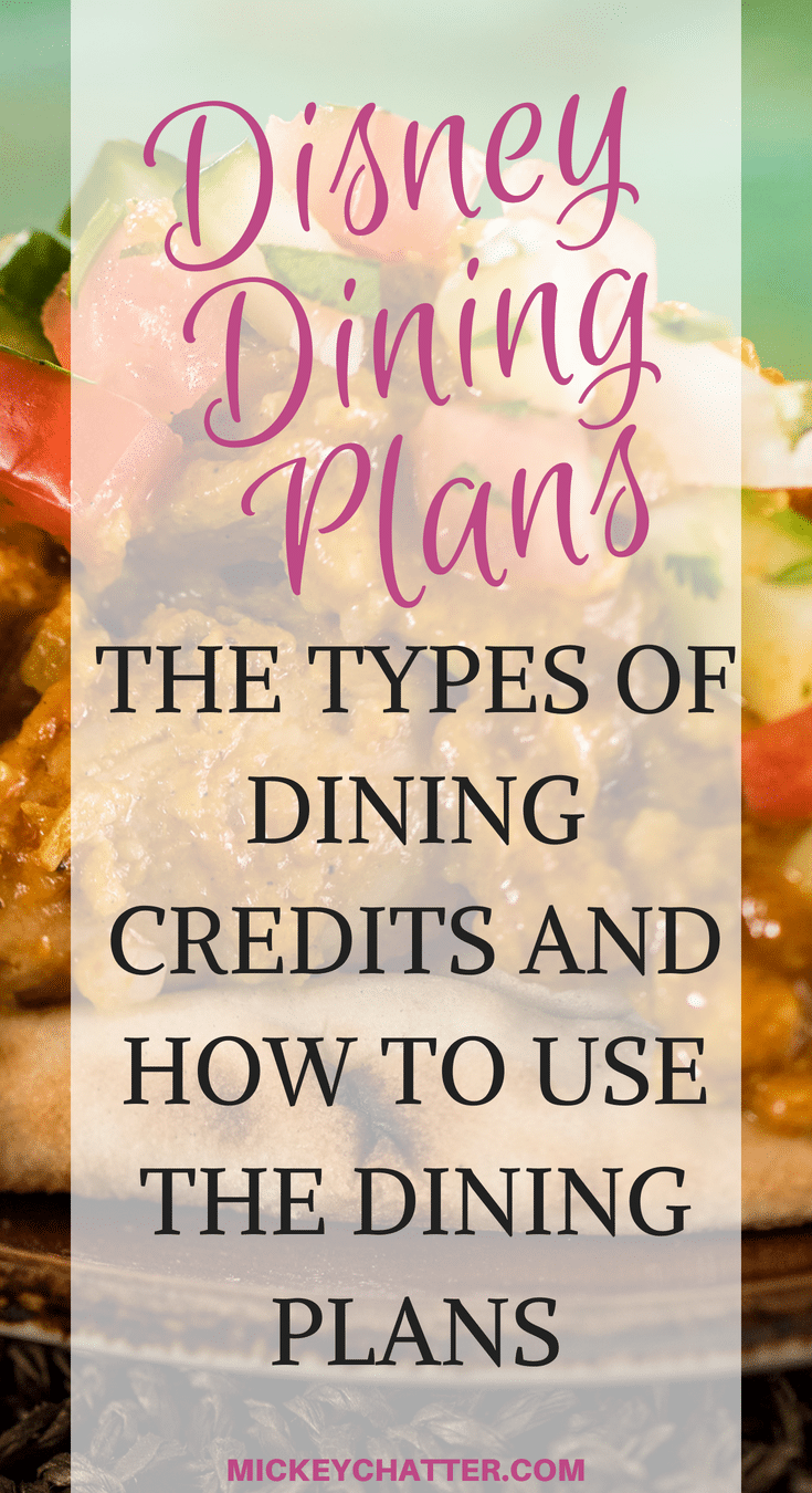 Learn how the dining plan works and about the different plans that Disney offers #disneydining #disneydiningplan #disneyworld #disneyvacation