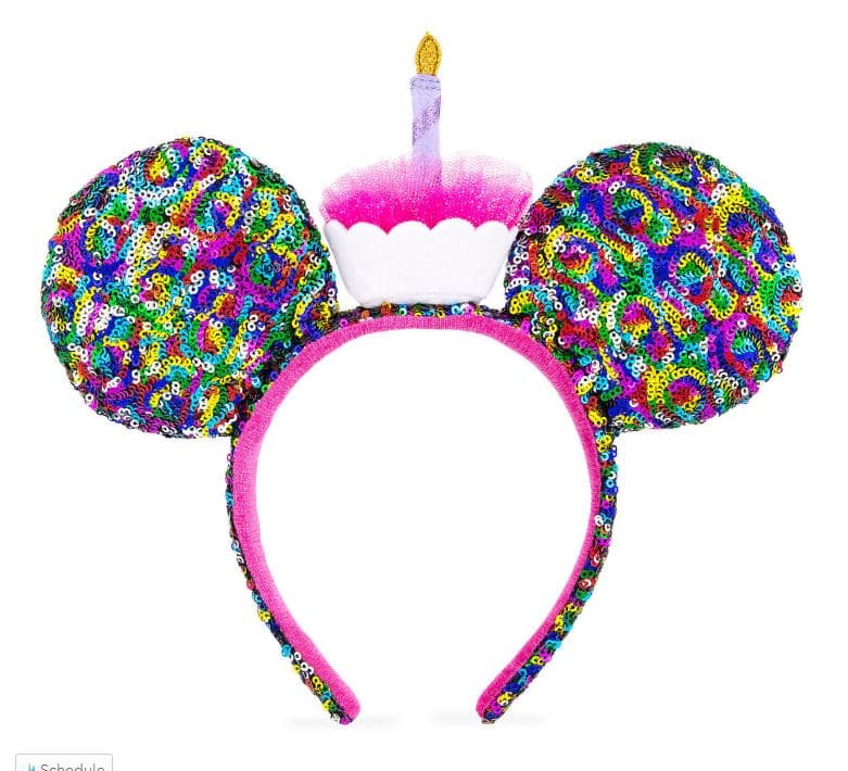 Disney birthday Mickey ear headband