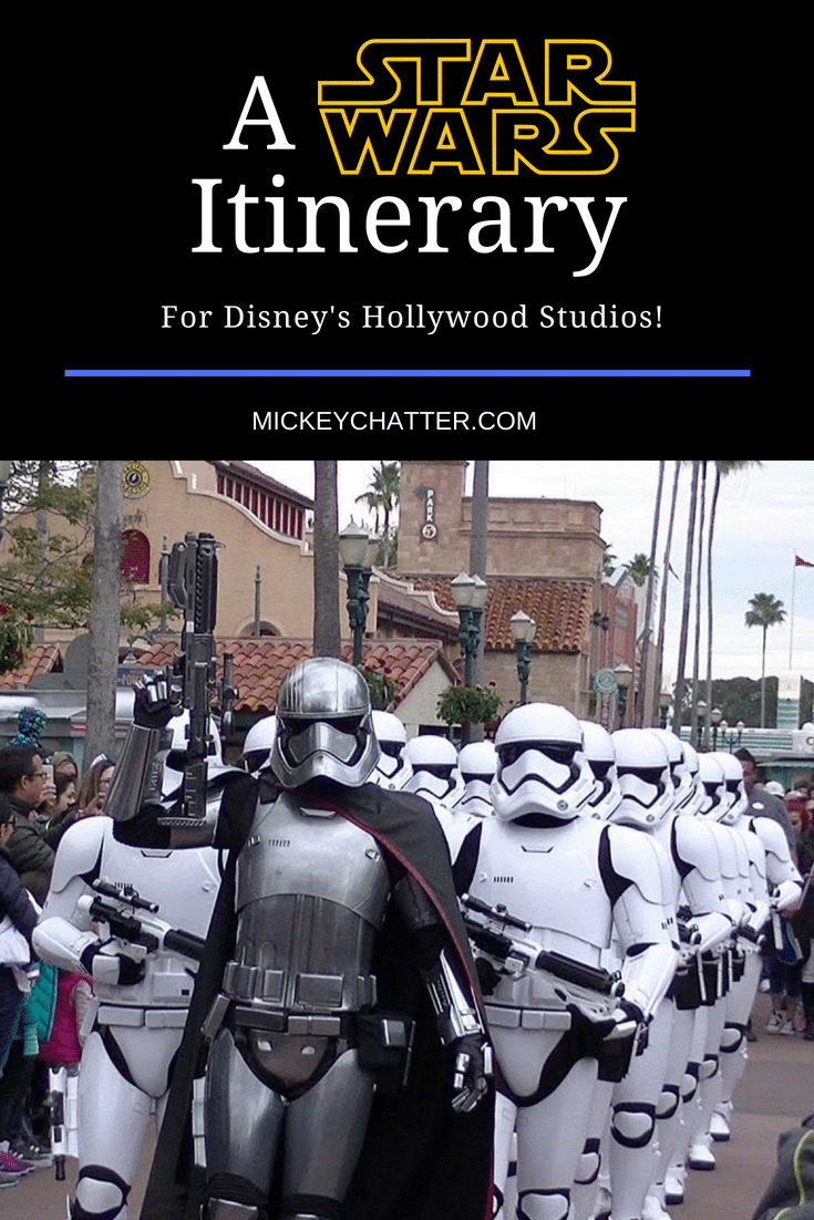 A Disney Star Wars itinerary for your day at Hollywood Studios in Orlando #starwars #disneyworld #disneyvacation #hollywoodstudios