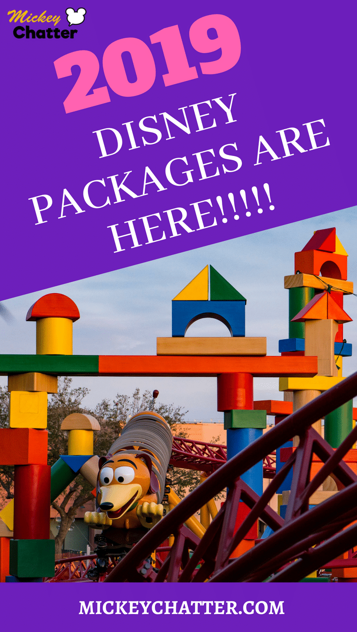 Don't miss out on the 2019 Disney packages! They are ready to be booked and are some room categories are selling out already! #disneyworld #disneyvacation #disney2019