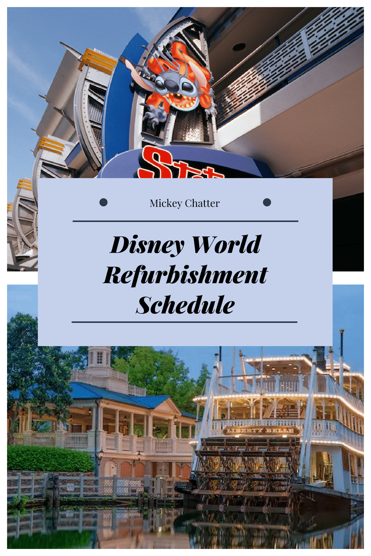 Disney World refurbishment schedule, know before you go! #disneyworld #disneyvacation #disneyplanning