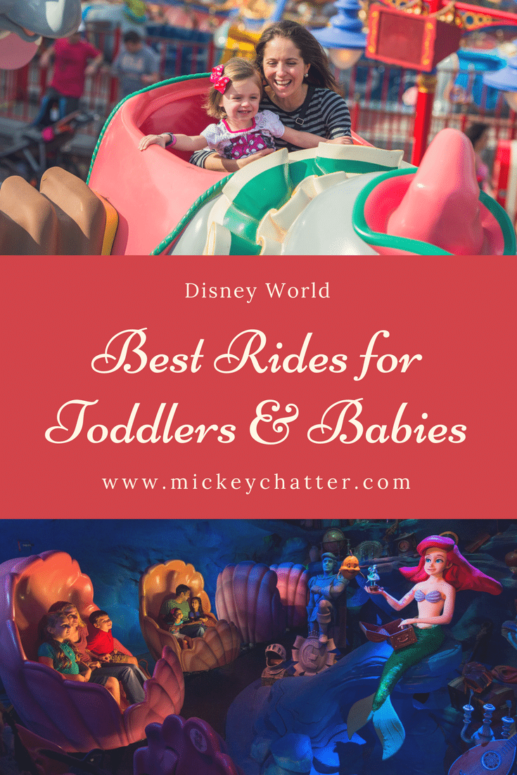 Best rides for toddlers & babies at all Disney World theme parks! #disneyrides #disneyworld #disneytrip #disneyvacation #disneyplanning