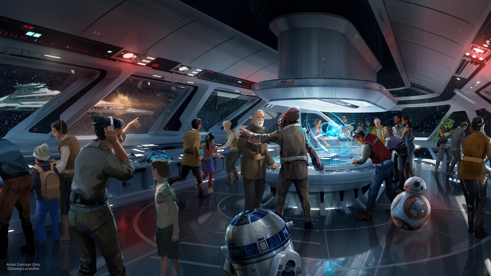 Disney Star Wars hotel with complete immersive experiences