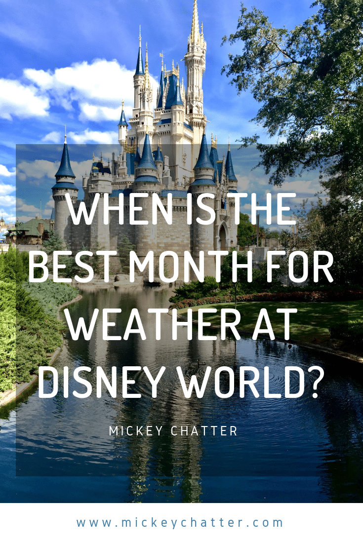 When is the best month to visit Florida for your next vacation to Disney World? #disneyworld #floridaweather #disneyplanning #disneytrip #disneyvacation