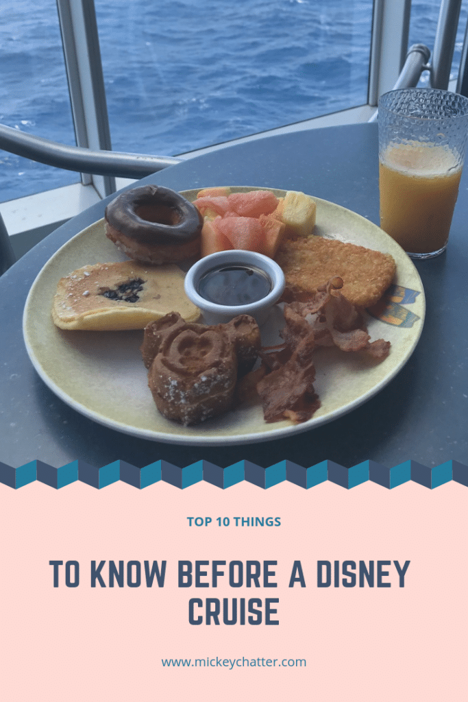 The top 10 things to know before a Disney cruise. Be prepared BEFORE you sail! #disneycruise #disneyvacation #disneytrip #disneycruiseline