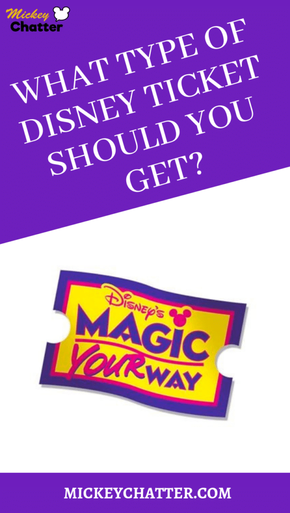 What type of Disney World ticket will you need for your trip? Learn about the different options and find out which one is best for you! #disneyworld #disneyworldtickets #disneytickets #disneytrip #disneyvacation #disneyplanning