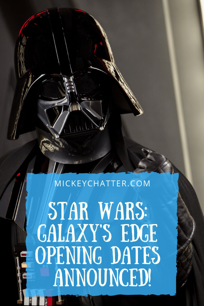 Disney has announced the opening dates for Star Wars Land: Galaxy's Edge!!! #disneyworld #starwars #starwarsland #disneynews #hollywoodstudios #disneytravelagent #disneytravelplanner