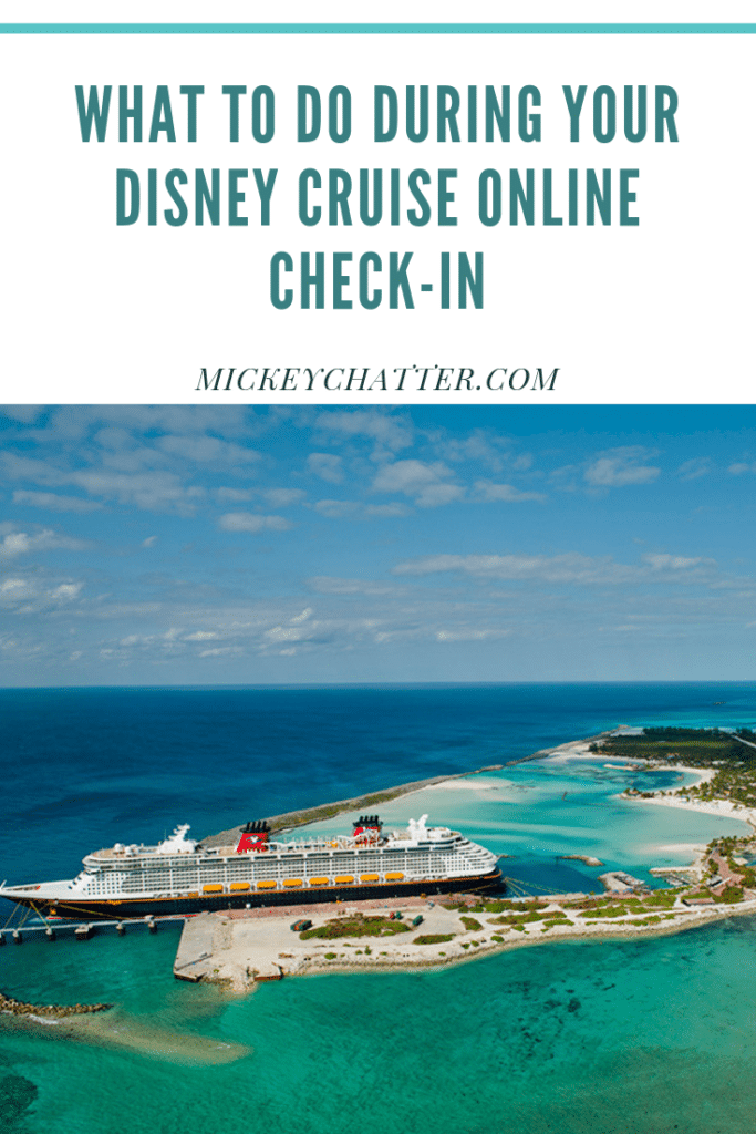Important things to do during your disney cruise online check-in. Make sure you are prepared to book all the activities you want or you could miss out! #disneycruise #disneycruiseline #disneytravelagent #disneytravelplanner
