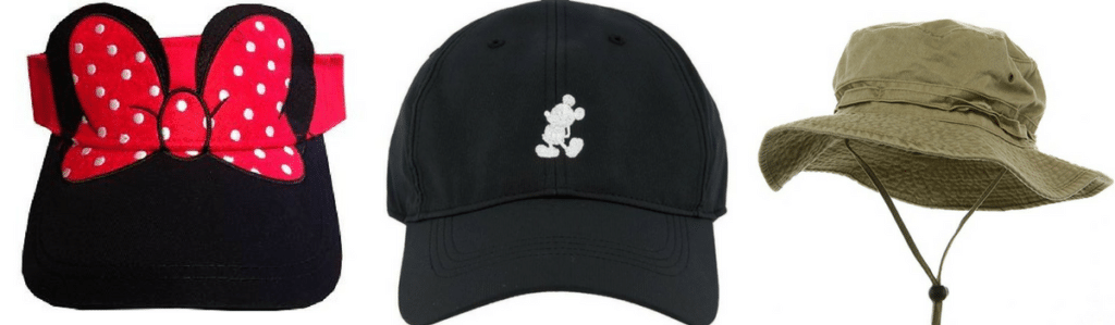 Don't forget to pack a hat when traveling to Disney World!