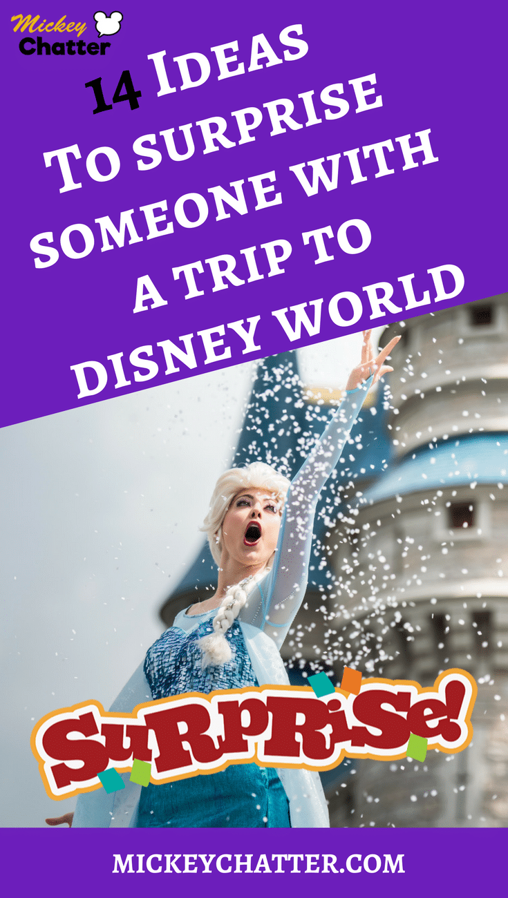 Disney World Trip Reveal Surprise! How to surprise someone with a trip to Disney World, 14 different ideas!