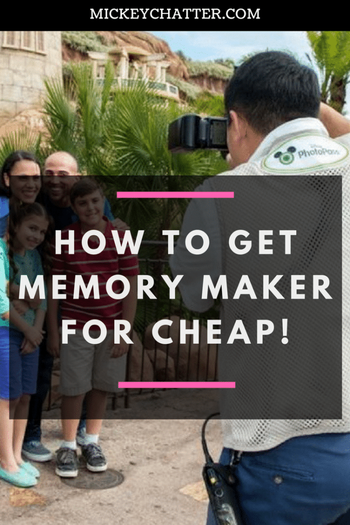 How to Get Memory Maker On The Cheap Mickey Chatter