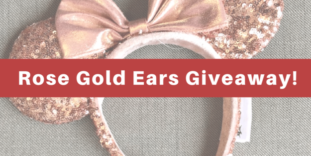 Your chance to win a pair of the Rose Gold Mickey Ears!