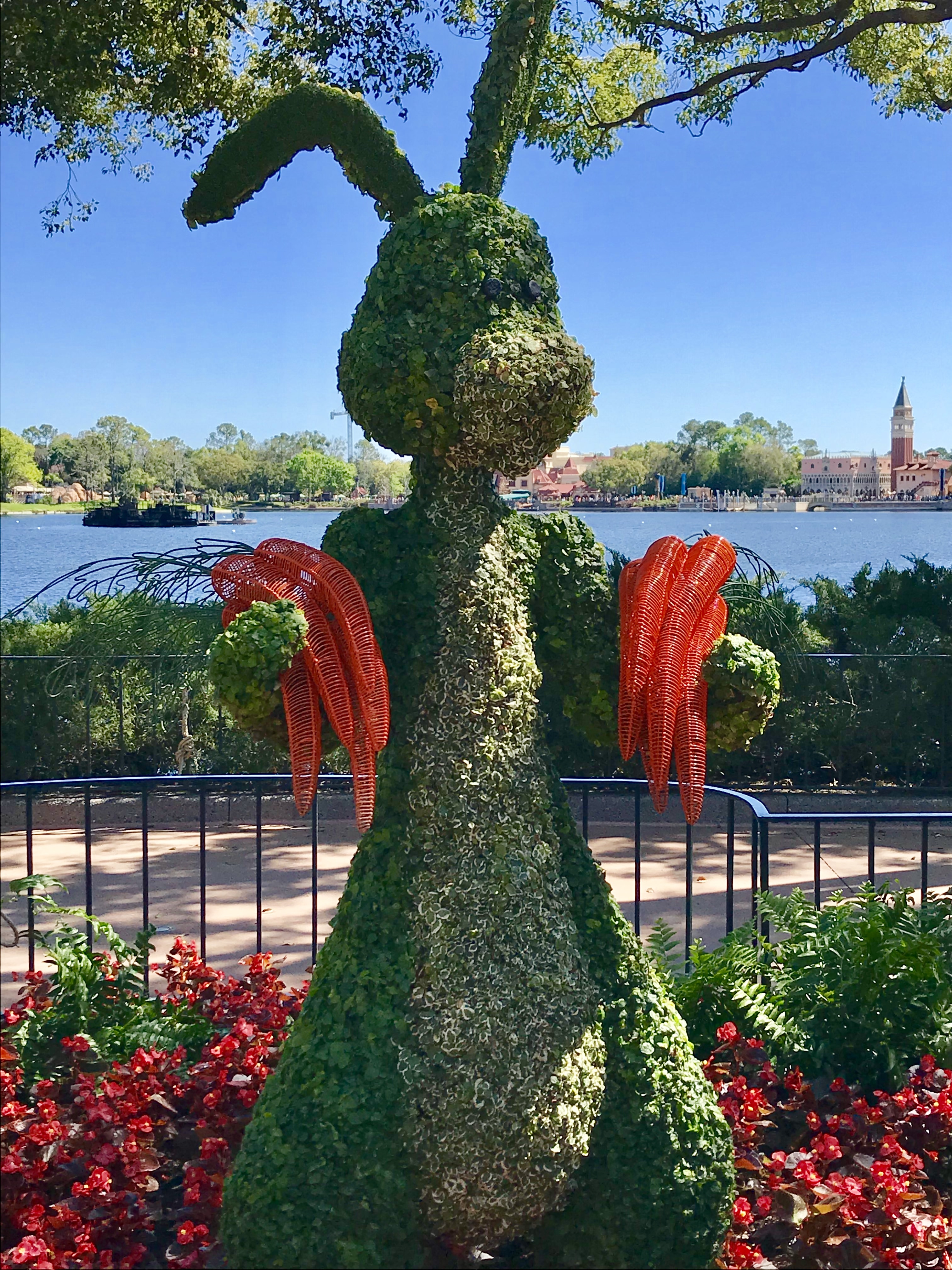 Rabbit at Disney's Epcot Flower and Garden Festival 2018