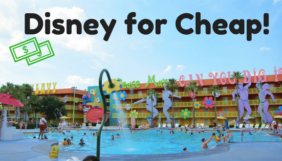 Learn how to plan a cheap Disney vacation! My best tips for how to do Disney World on the cheap.