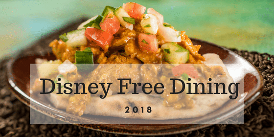 How to get Disney Free Dining 2018 #freedining #disneyfreedining #disneyworld #disneyvacation #disneyfood #disneydiningplan