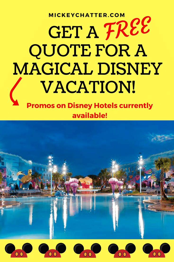 Get a quote on a Disney World vacation package today - Disney World vacation planning #disneyworld #disneyvacation #disneyspecials #disneyquote #disneyhotels #disneyplanning