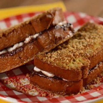 S'more French Toast Breakfast Sandwich at Disney's Hollywood Studios Woody's Lunch Box