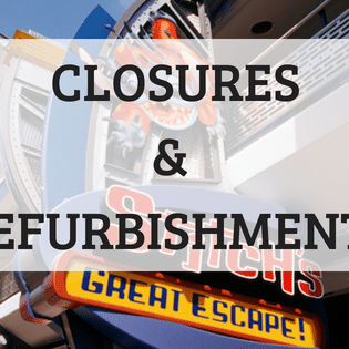 Disney REFURBISHMENTS AND CLOSURES Know the Disney World refurbishment schedule BEFORE you travel!
