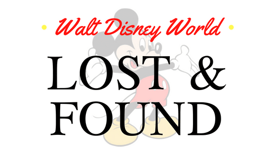 Disney World lost and found system