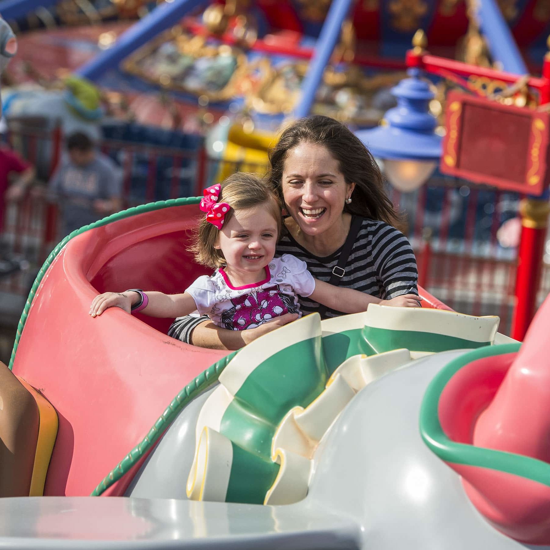 Fun with Little Ones on Dumbo the Flying Elephant Dumbo at the Magic Kingdom is a great ride for toddlers