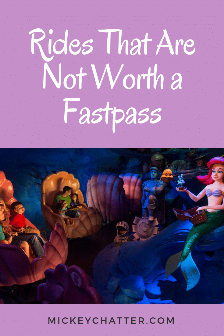 Disney rides you should not waste a Fastpass on! #disneyworld #disneyfastpass #disneyplanning #disneytrip #disneyvacation