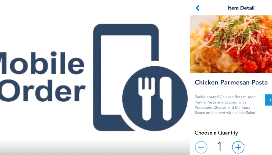 Disney World Mobile Ordering Feature #disneyworld #disneyfood #mydisneyexperience