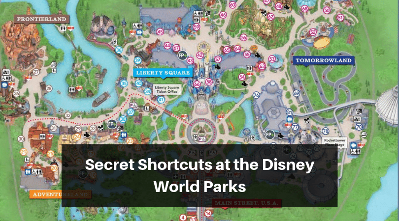 Learn about all the secret shortcut paths at the Disney World parks #disneyworld #disneytrip #disneyvacation #disneyparks #disneytravelplanner #disneytravelagent