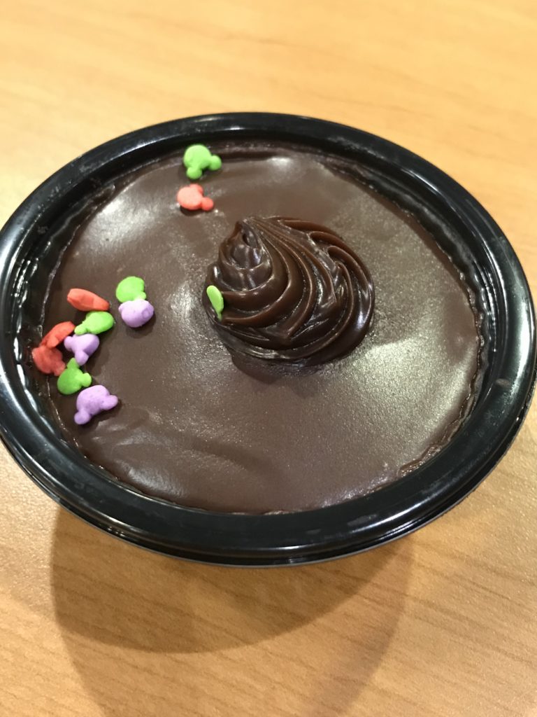 Chocolate cake - best snacks at Disney World! #disneyworld #disneyfood #disneysnacks #disneytrip #disneyvacation #travelagent