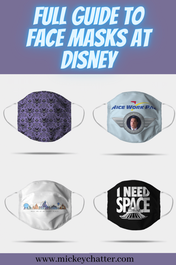 A full guide to face masks at Disney - what you need to know before your next trip! #disneyworld #disneymasks #disneytrip #disneyvacation #travelagent #disneytravelagent