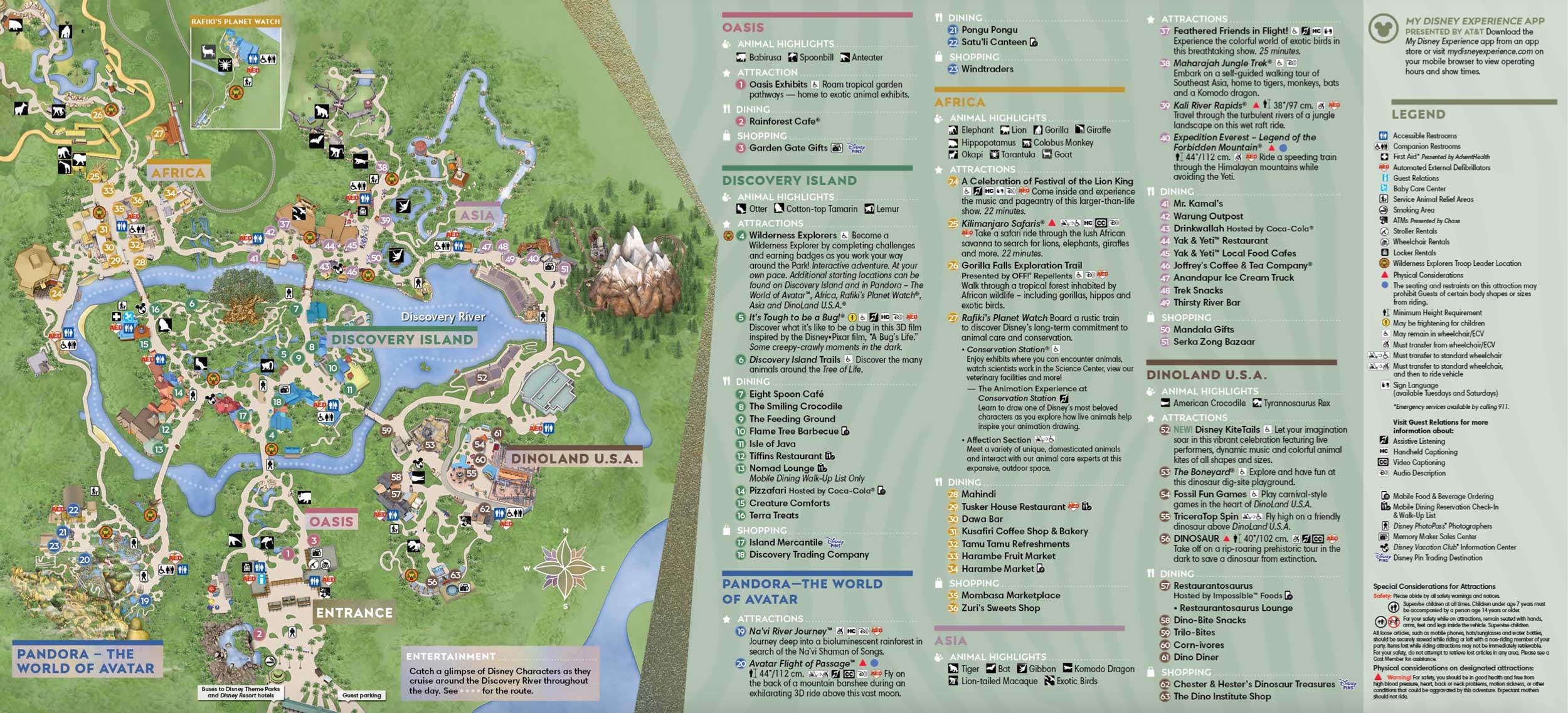 animal kingdom tour plan